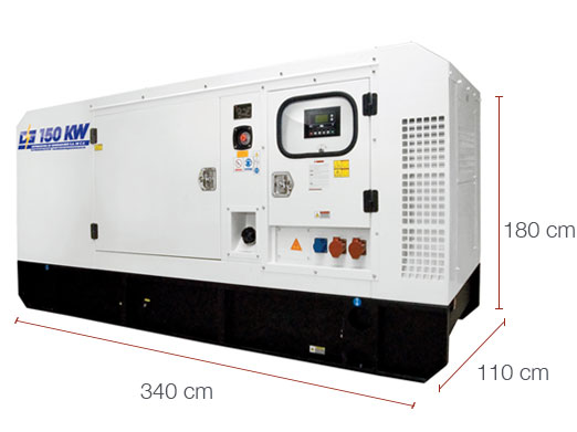 PLANTA EL�CTRICA 150 KW AC�STICA