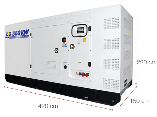 PLANTA EL�CTRICA 350 KW AC�STICA