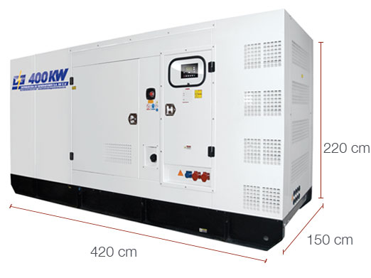 PLANTA EL�CTRICA 400 KW AC�STICA