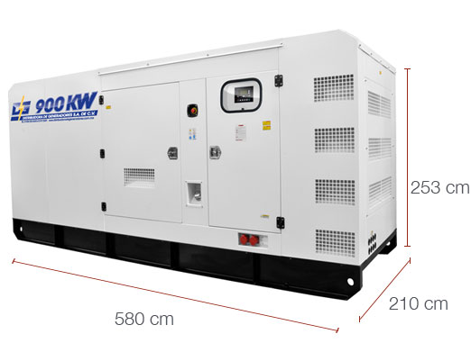 PLANTA EL�CTRICA 900 KW AC�STICA