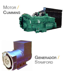 Motor cummins, tablero de control y trasferencia